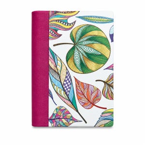 Small Hardcover Journal with Leather Spine