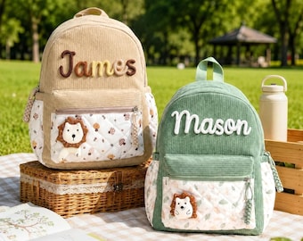 Personalized Toddler Backpack - Kindergarten Gift - Back to School Gift