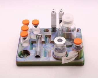 Peptide Reconstitution Station – Vial Mixing & Storage Kit – PepStation by PepChill