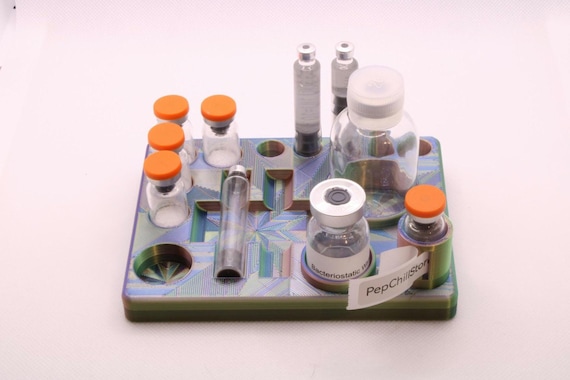 Peptide Reconstitution Station – Vial Mixing & Storage Kit – PepStation by PepChill