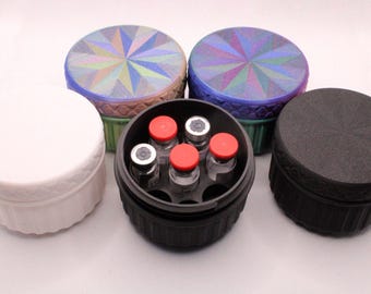 Almacenamiento en refrigerador de viales de péptidos de 3 ml - Capacidad para 8 viales (PepChill)