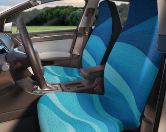 Ocean Breeze Texture Car Seat Cover