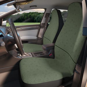 Fundas elegantes para asientos de coche: fáciles de limpiar, diseño único, regalo perfecto para los amantes de los coches, protección interior del vehículo, imprescindibles para viajes por carretera.