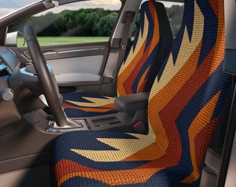Funda para asiento de coche con estampado de la carretera nómada
