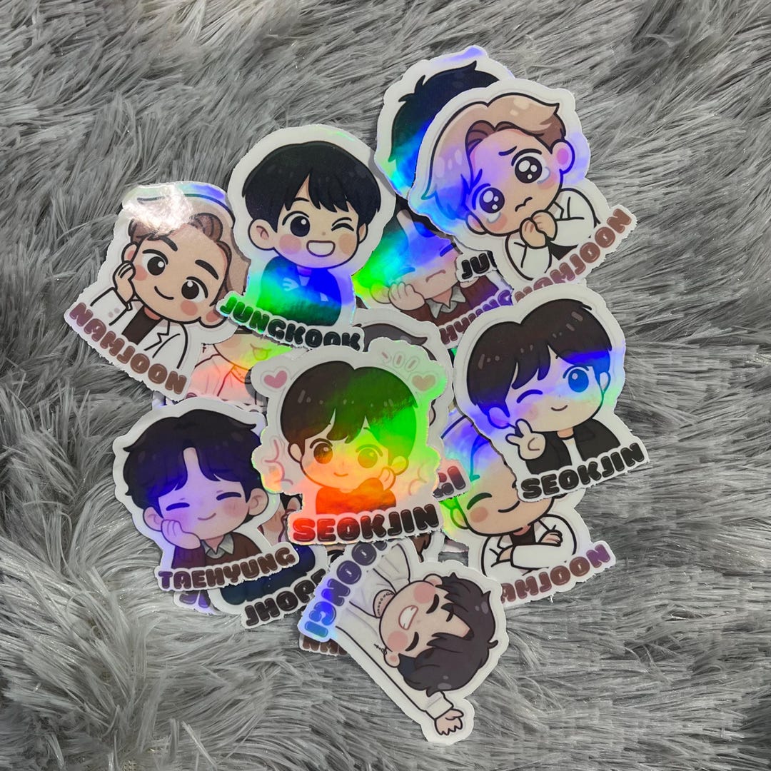 BTS Mystery Sticker Pack - Etsy