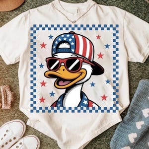 Boy Goose PNG, Cute Boy Summer PNG, Silly Goose Boy Png, 4th of July Boy Design Sublimation, Kids Patriotic Shirt Png