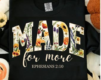 Made For More Efeziërs 2:10 Foral PNG, christelijk bijbelvers png, Jezus citaat png, religieuze moeder png, christelijke songteksten, cadeau.
