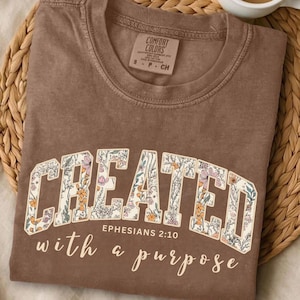 Created With A Purpose PNG, Created With Purpose, Christian PNG, Self Love PNG, Easter , Worthy, You Matter, Religious