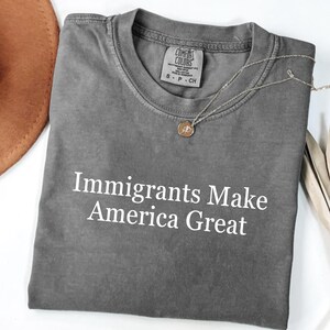 Immigrants Make America Great png, Pro Immigration png, Social Justice png, Equality Statement Shirt, Activism Gift2