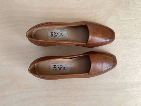 vintage brown leather loafers - image 3