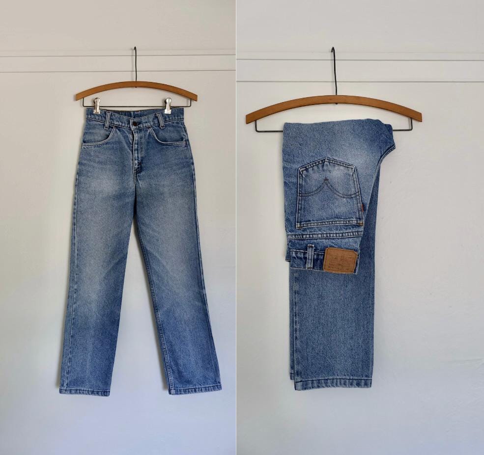 Kids Vintage Levis - Etsy Canada