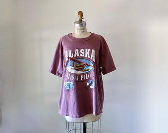 vintage 90s Alaska Souvenir Shirt