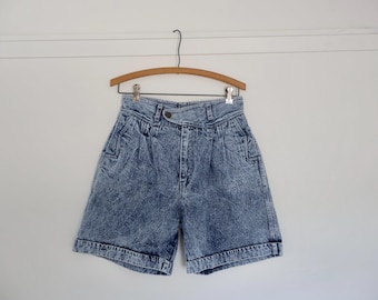 ヴィンテージ ベネトン ハイウエスト デニムショーツ