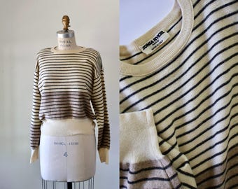 vintage Sonia Rykel Paris Stripe Sweater