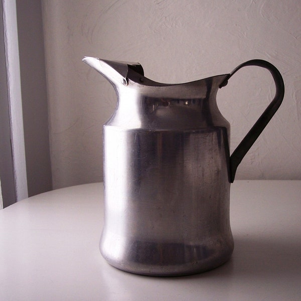 1950's aluminum pitcher