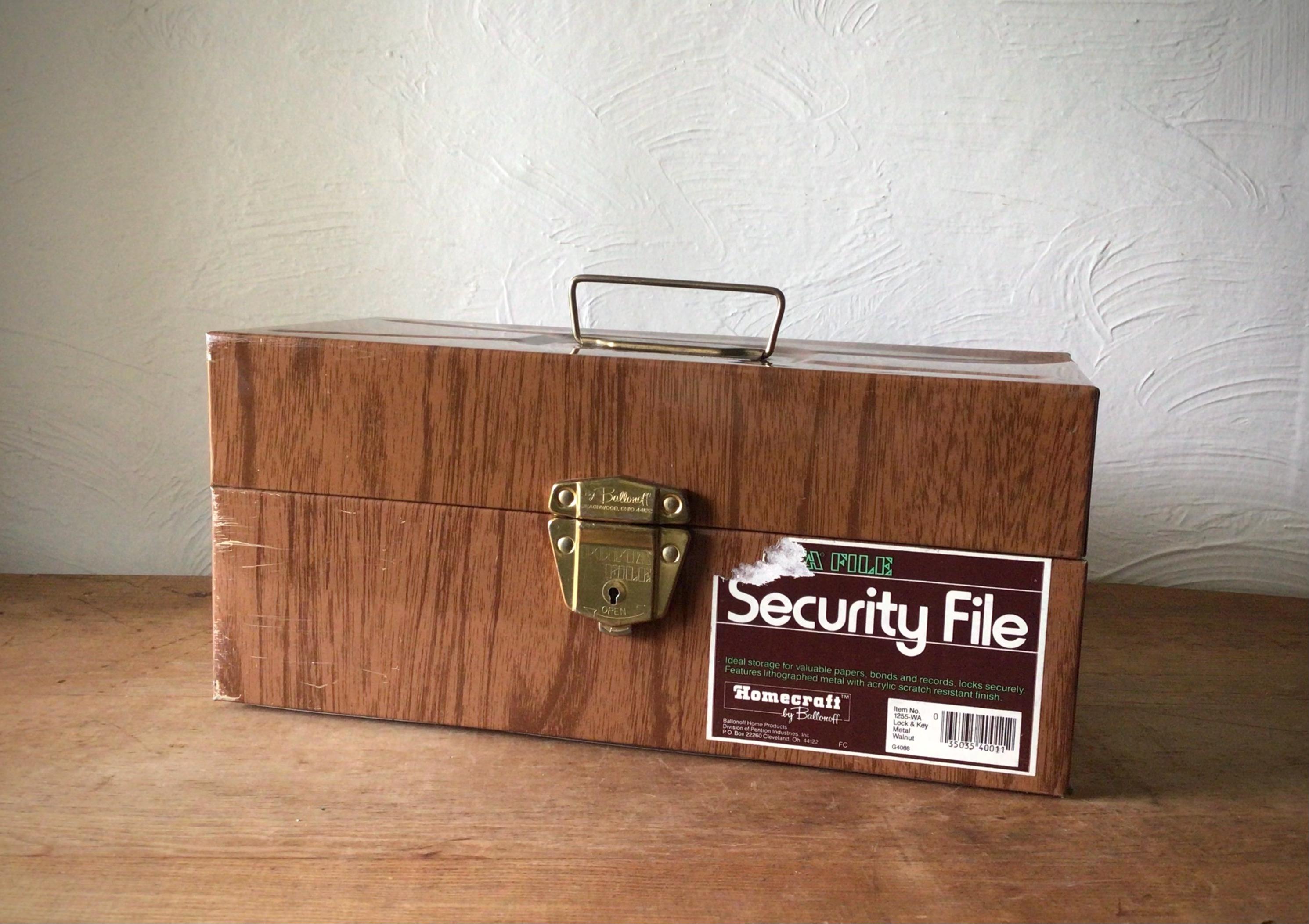 Vintage Safety Deposit Box - Etsy