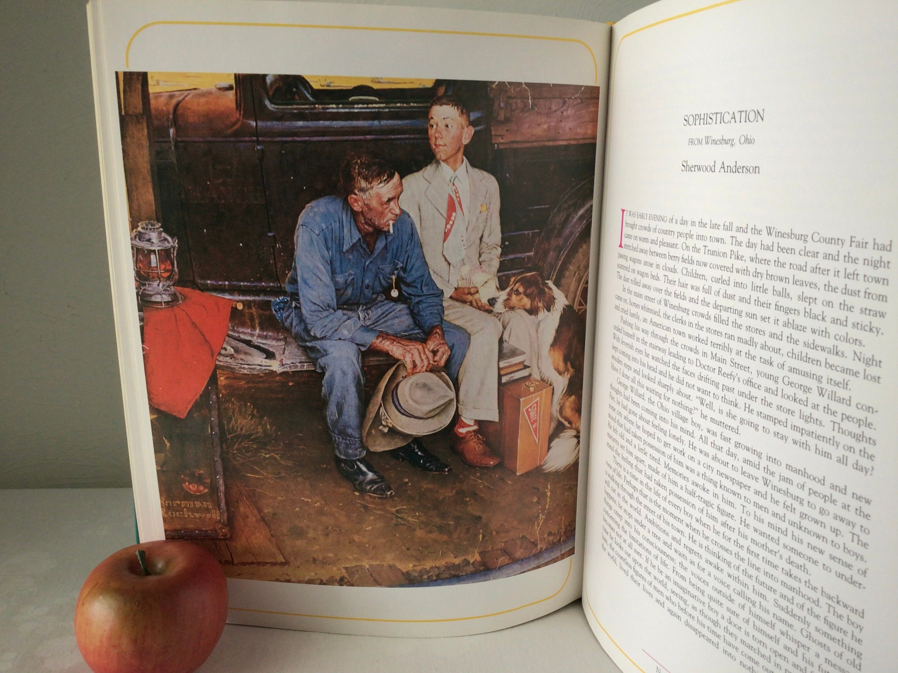 Norman Rockwell's 画集 Love&Remembrance Norman Rockwell Coffee Table Book, Love and Remembrance