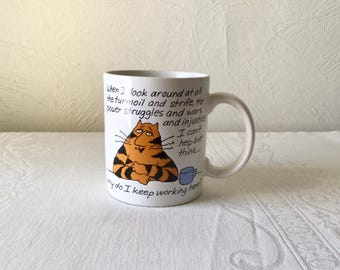 Vintage Hallmark Shoebox Mug Humorous Coffee Cup Tea Drinker Coworker or  Boss Gift Coffee Mug Collector's Rare Find - Etsy