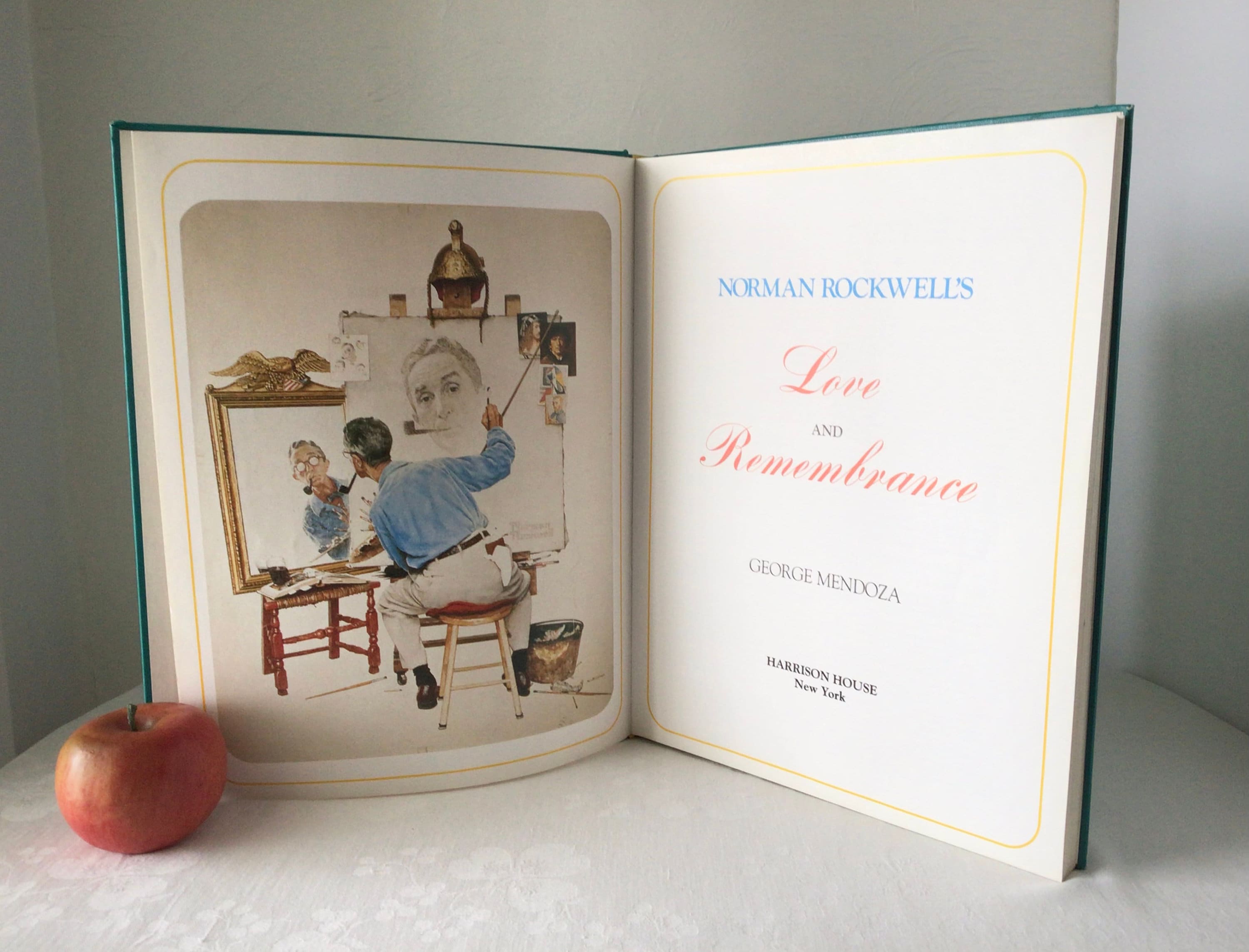 2024新商品 Book, Table Coffee Rockwell Norman Love Remembrance and 洋書
