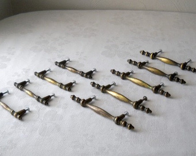 Vintage Mid Century Drawer Pulls Furniture or Etsy
