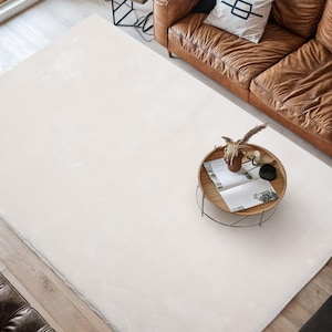 Neptun Modern Rectangular Rug – Washable Non-Slip Low Pile Floor Decor