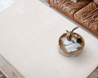 Neptun Modern Rectangular Rug – Washable Non-Slip Low Pile Floor Decor