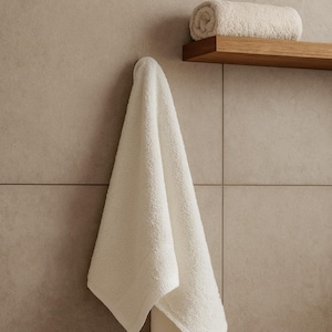 Moderner versteckter Handtuchhalter / hidden towel holder