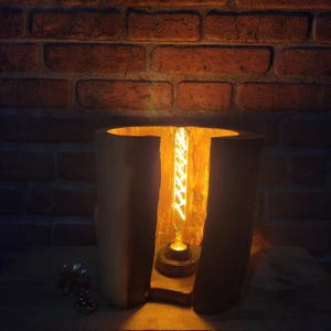 Wooden floor lamp, Floor lamps, rustic lamp, wooden decorative products