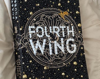 PREORDER Bedazzled The Fourth Wing with Purple Crown
