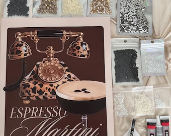 DIY Canvas Bedazzling Kits
