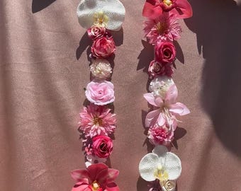 Graduation Floral Sash / Graduation Leis