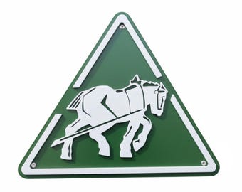 FENDT Tractor Logo Plate –  Tractor Mounted Sign or Farm Decorative Display