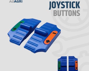 Fendt Vario Joystick Hydraulic Function Buttons – Red & Green Replacement Parts. Adagri Spare Parts
