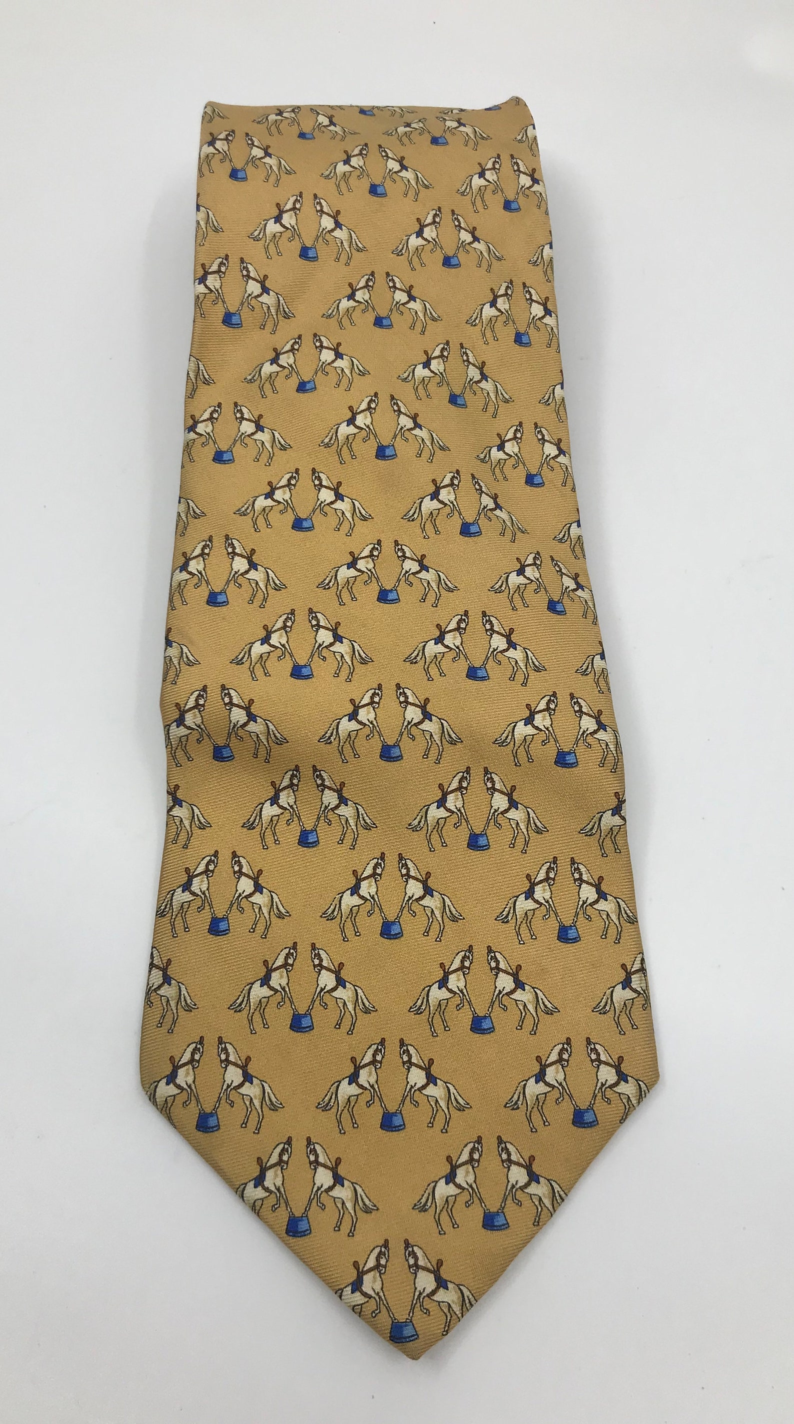 Vintage Brooks Brothers Makers Tie Yellow Tie with Beautiful Etsy