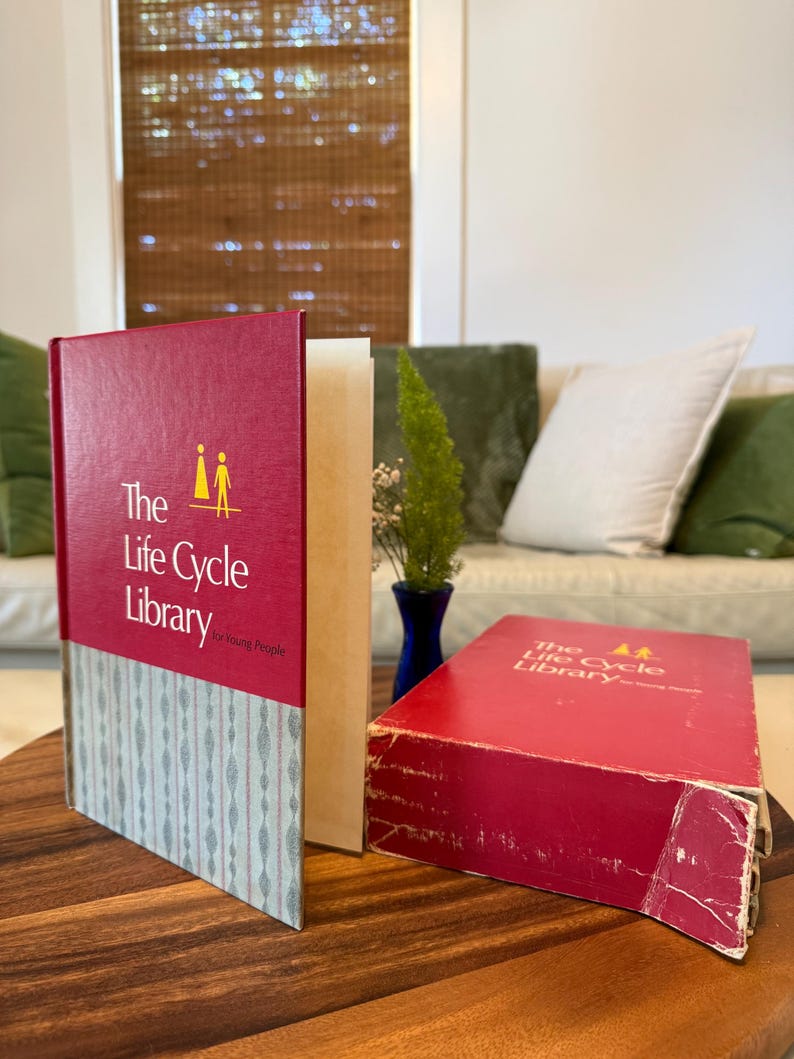 Vintage Book Set | the Life Cycle Library for Young People | 1969 Sex ...