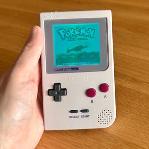 Game Boy Tasche TEAL Backlighted | Retro Gaming Konsole | kein Bivert