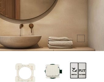 Verstecktes Netzschalter System Edplit - Einzel & Doppel Modelle