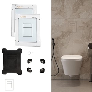 Botón de descarga oculto para inodoro M3 Edplit (sin consumibles) - Compatible con GROHE