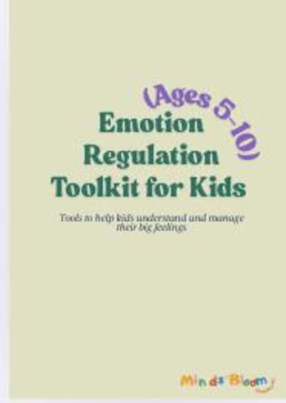 Emotion Regulation Toolkit for Kids | Printable SEL Resource | Feelings Cards + Calm-Down Chart + Calm Corner Kit | Kids Emotional Support