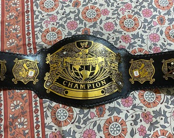 WWE Replica Championship Belt: Adult Size World Wrestling Entertainment Gold Title