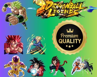 Dragonball Z SVG Bundle: 130+ Anime Designs, Goku & Vegeta (PNG, SVG)