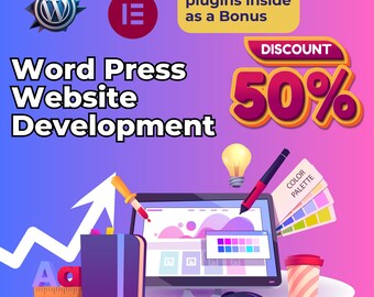 Progettazione professionale di siti web WordPress con Elementor: tema Parallax, SEO Ready