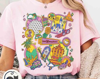 Comfort Color Walt Disneyworld Shirts, Hollywood Studio Shirt, Disney Epcot Shirt, Animal Kingdom Shirt, Disney Castle Parks Family Trip Tee