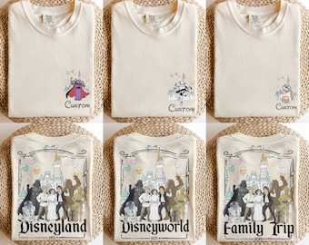 Custom Star Wars Family Matching Shirts, Retro Disney Trip 2026 Shirt, Custom Disney Family 2026 Shirts, Disney Family Vacation Shirts