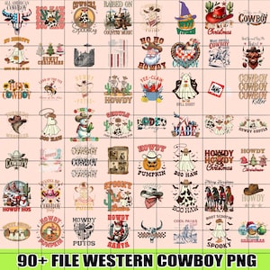 90+ Cowboy Bundle PNG, Western PNG Bundle, Cowboy Sublimation Designs PNG, Western Sublimation, Png Cliparts, Western Sublimation Png