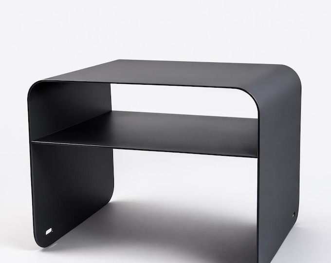 BIEGUNG — Minimalist Metal Side Table