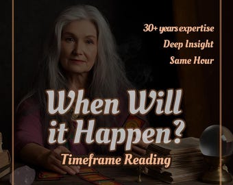 When Will It Happen? | 2 Question Timeline Tarot Reading | Same Hour Psychic Timeframe Insight