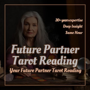 Intuitive Tarot-Lesung | Entdecken Sie Ihre Zukünftige Partner & Liebe Einblicke | Same Hour Lieferung