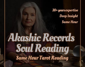 Akashic Records Soul Reading: Personalized Spiritual Guidance (PDF Report