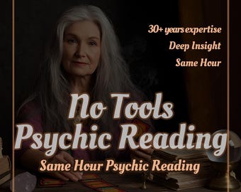 Same Hour Psychic Reading: Energy Insight & Medium Message - Mother Amara